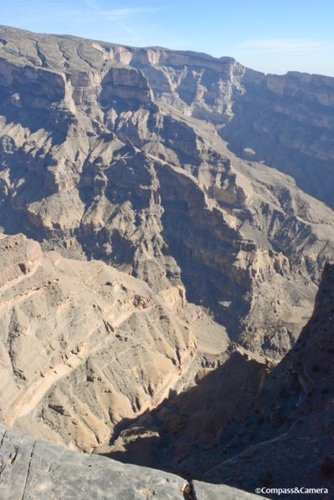 View into the canyon