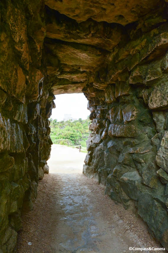 Doorway to the Tulum Ruins