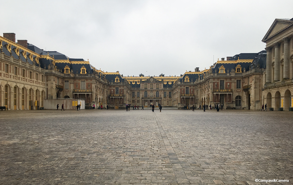 Versailles from the Royal Court